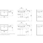 Laufen Pro S mosdó 60x 46,5cm - Image 6
