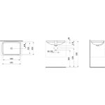 LAUFEN PRO 64,5x45 cm aláépíthető mosdó - Image 4
