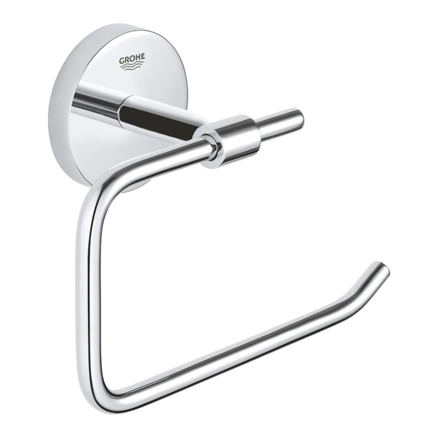 40457001 (1) GROHE BauCosmopolitan króm falra szerelhető toalettpapír-tartó 40457001