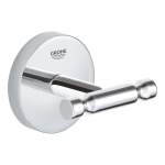 GROHE BauCosmopolitan króm fürdőköntös akasztó 40461001