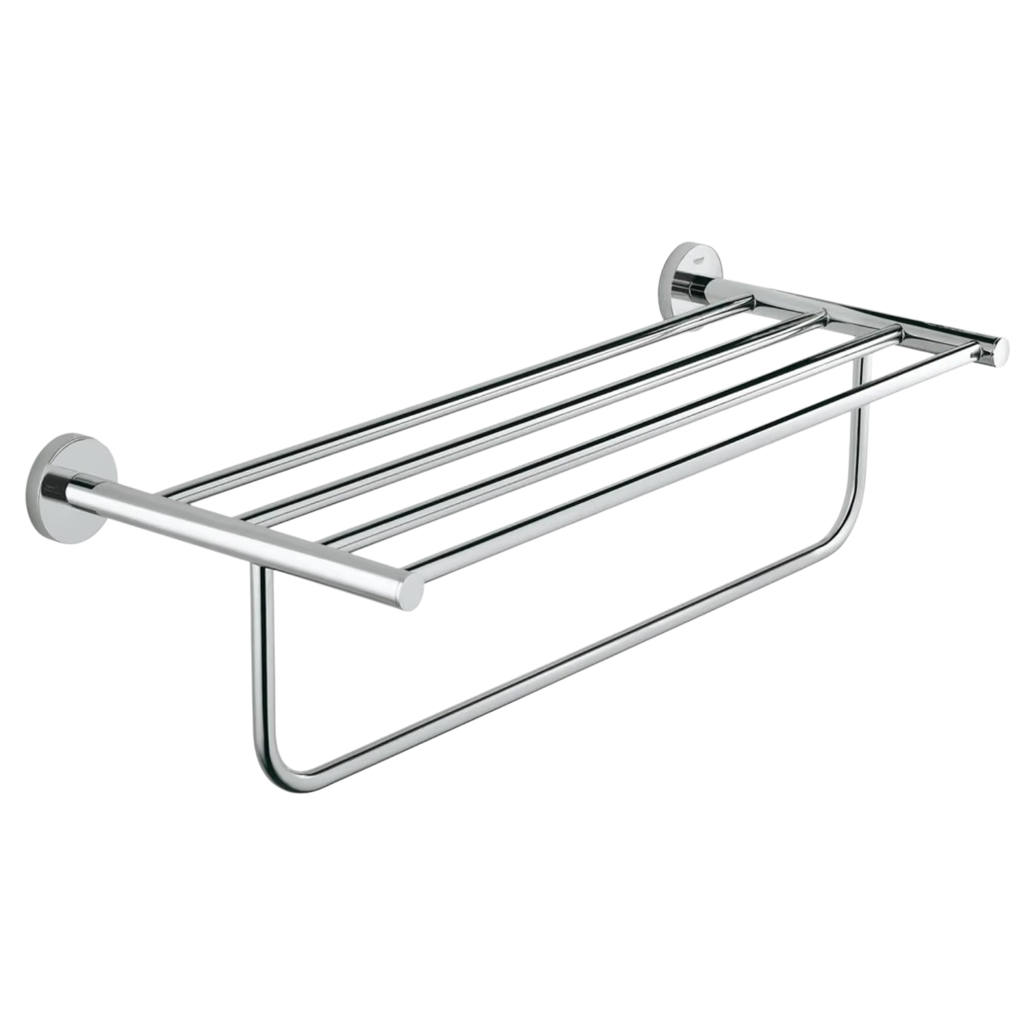 40462001 GROHE BauCosmopolitan króm fali törölközőtartó polccal 40462001