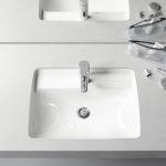 LAUFEN PRO 49x36 cm aláépíthető mosdó csapteleppaddal – H8119660001041 - Image 2