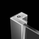 Radaway Fuenta DWJ 90 cm zuhanyajtó - jobbos - Image 4