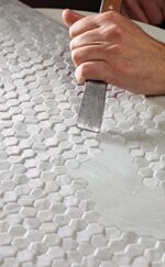 Piemme Geostone 30X60 cm Grigio Esagonetta Ret Gres Dekor csempe (63610A) - Image 2