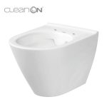 Cersanit City Oval CleanOn fali WC ülőke nélkül - Image 3