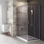 RAVAK BLIX Zuhanykabin BLRV2K 90 x 190 cm -  szatén