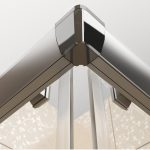 RAVAK BLIX Zuhanykabin BLRV2K 90 x 190 cm -  szatén - Image 2