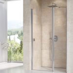 RAVAK CHROME Zuhanyajtó CSD2 120 x195 cm - krómhatású