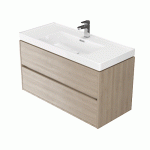 Cersanit Crea 100x45 cm alsószekrény mosdóhoz- tölgy - Image 2