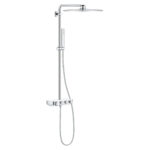 Grohe Euphoria SmartControl System 310 Cube Duo Termosztátos Zuhanyrendszer Króm/Fehér (26508LS0)