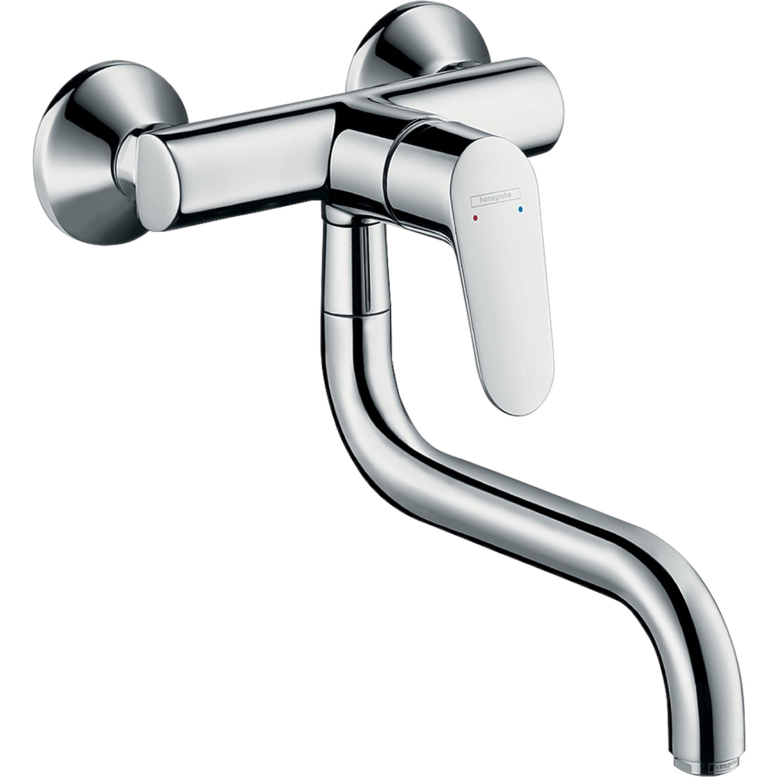 154__hpa01109_tif Hansgrohe Focus M41 31825000 fali konyhai csaptelep - króm - Image 1