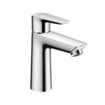 Hansgrohe Talis E Egykaros mosdócsaptelep 110 automata lefolyógarnitúrával, Króm (71710000)