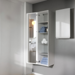 Cersanit Moduo magas faliszekrény 160x40 cm szürke (s929-019)