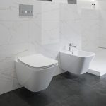 Cersanit City Square CleanOn fali WC szett ülőkével - Image 5
