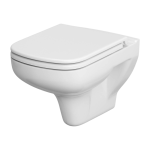 Cersanit Colour CleanOn perem nélküli fali WC szett Soft Close Easy-Off ülőkével K701-042