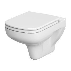 Cersanit Colour CleanOn perem nélküli fali WC szett Soft Close Easy-Off ülőkével K701-042