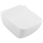 Villeroy & Boch Venticello Fali-WC Kombipack, Slim Tetővel, Directflush Ceramicplus Bevonattal (4611RLR1)