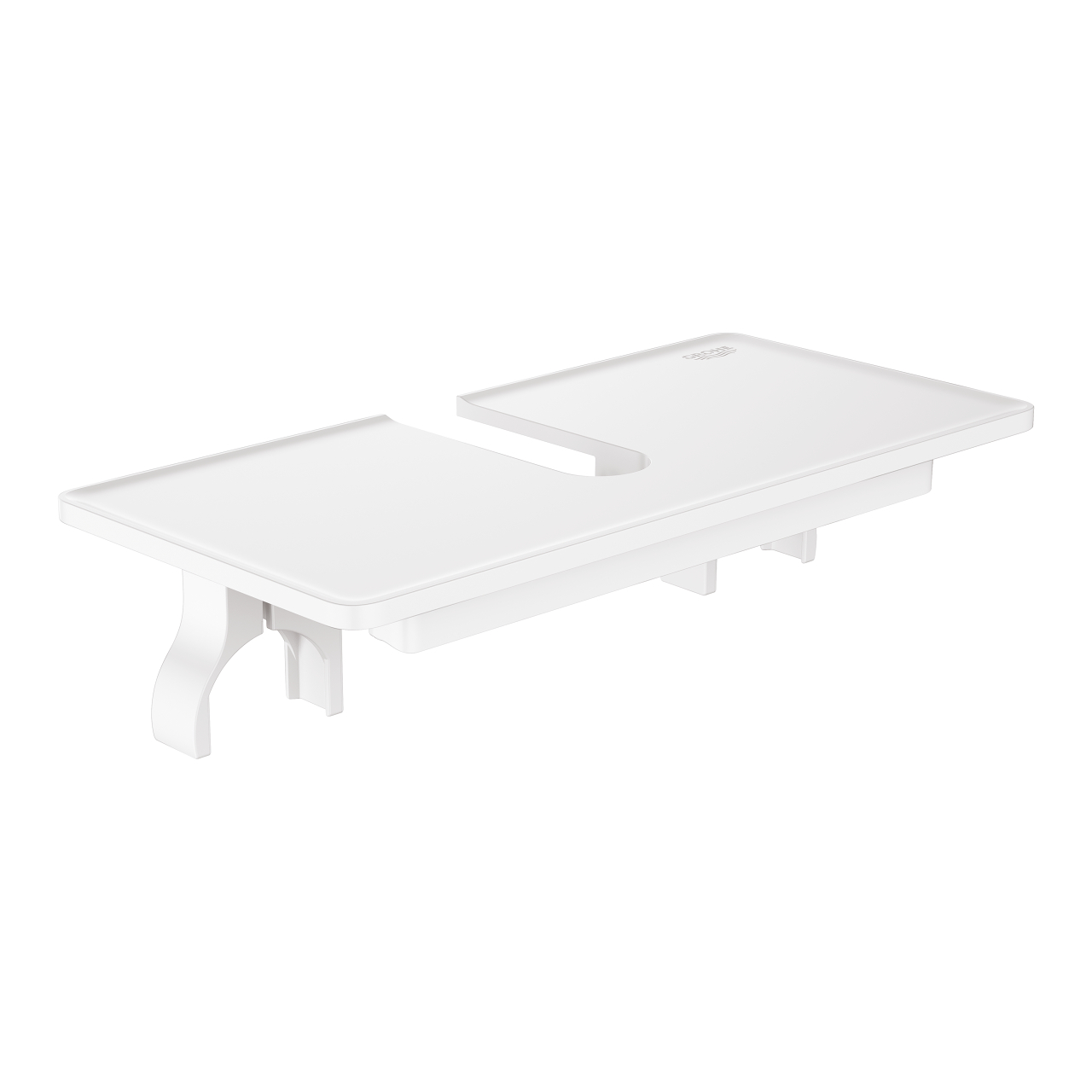 26362LN1_1_1 GROHE EasyReach Zuhanyrendszer polcrátét, Fehér (26362LN1) - Image 1