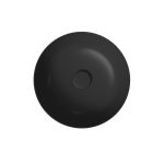 Cersanit Larga Round 40×40 cm pultra ültethető mosdó – matt antracit - Image 2