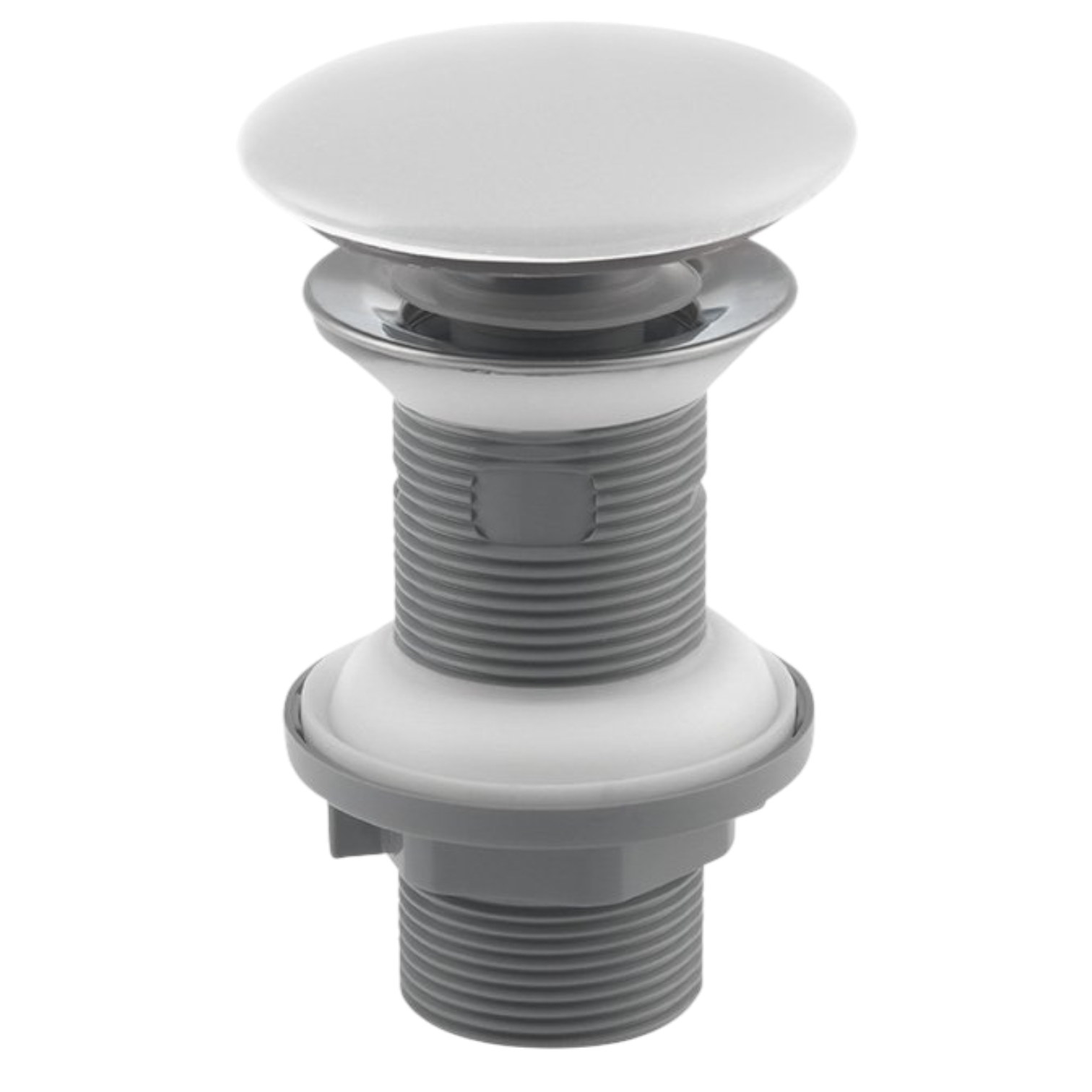 38tp0166i.163556649600786 Sapho Isvea Klik-Klak Mosdólefolyó, 5/4“, 20-70Mm, Matt Fehér Kerámia Fedéllel (38Tp0166I) - Image 1