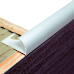 Viarprofil C Íves ezüst eloxált Alumínium Profil 12,5 mm X 2.7M Íves élvédő (AC125S) - Image 2