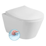 Sapho Avva Rimless Fali WC, 53X36 cm (100314)