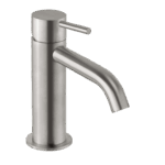 Bugnatese KIRVY STEEL Mosdó csaptelep leeresztő nélkül szálcsiszolt acél színben (9013SAC)