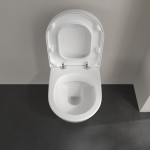 Villeroy & Boch Subway 2.0 Gyűrű Nélküli Mélyöblítésű WC, Fali, Directflush / Vifresh, Fehér Alpin (5614A101) - Image 8