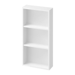 Cersanit Larga 40 x 14 cm nyitott polcos felső szekrény - fényes fehér (s932-084)