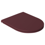 Sapho Isvea Infinity Slim WC-Ülőke, Soft Close, Gesztenyevörös (40Kf0543I-S)