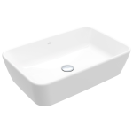 Villeroy & Boch Architectura Ráültethető Mosdó Szögletes, 600X405Mm Fehér Alpin, Túlfolyó Nélkül (5A276101)