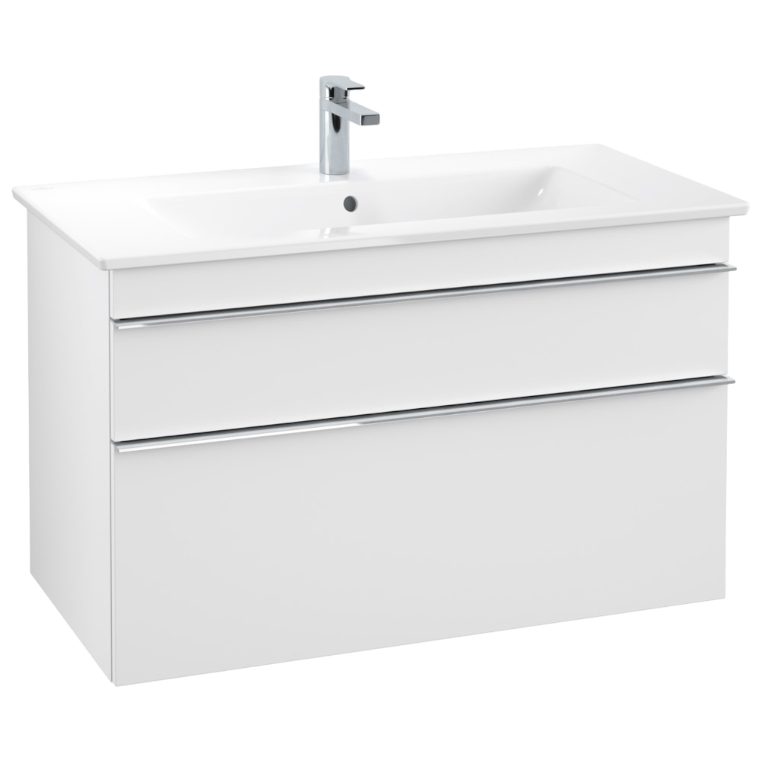 A92601MS Villeroy & Boch Venticello alsószekrény matt white színben 100x50 cm (A92601MS) - Image 1