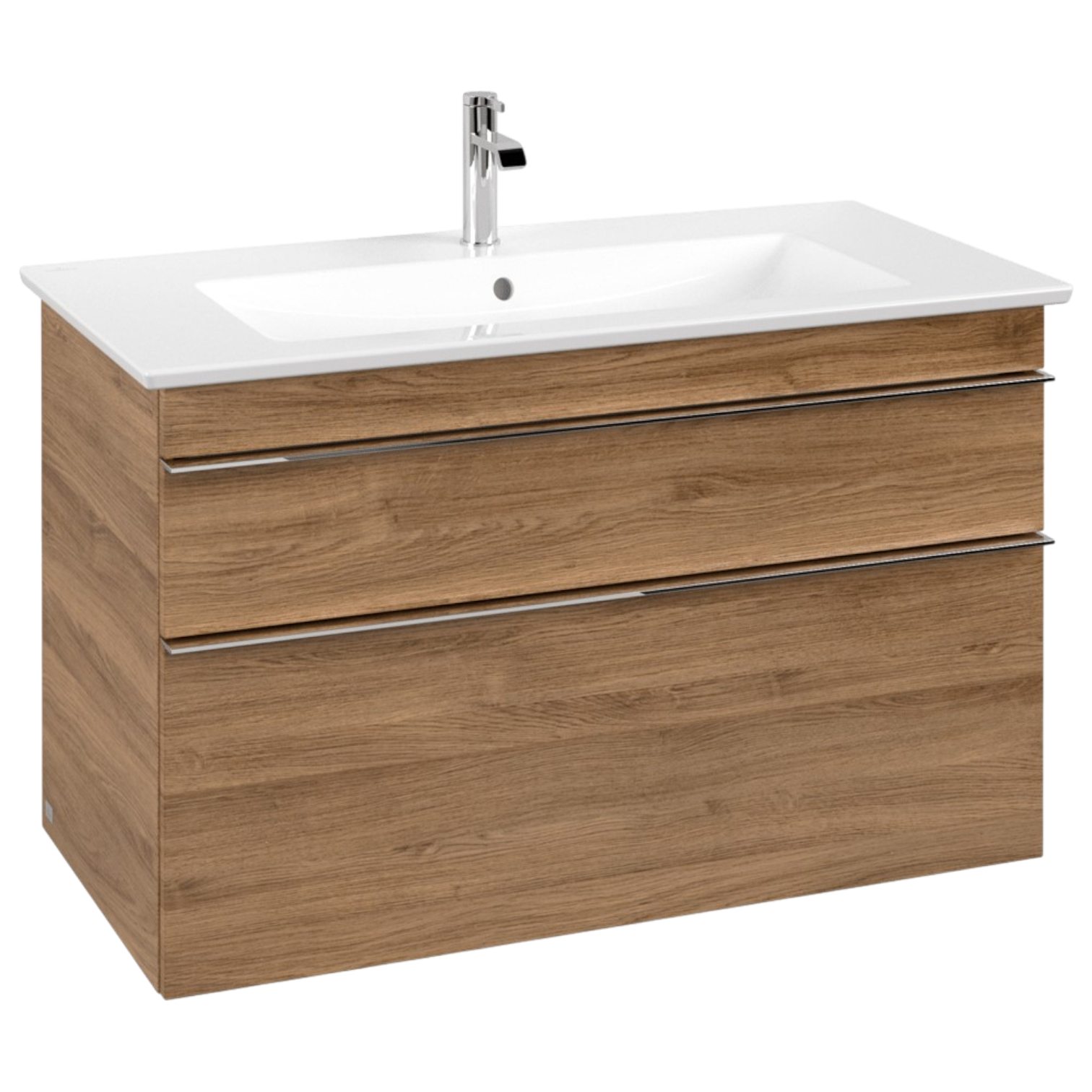 A92601RH (1) Villeroy & Boch Venticello alsószekrény oak kansas színben 100x50 cm (a92601rh) - Image 1
