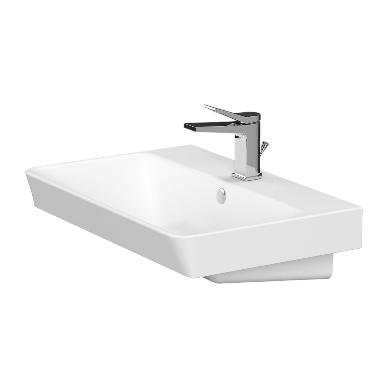 k675-002_mille_60_washbasin_rectangular_1,qnuMpq2lq3GXrsaOZ6Q (1) Cersanit MILLE 60x41 cm bútorra ültethető mosdó - Image 1