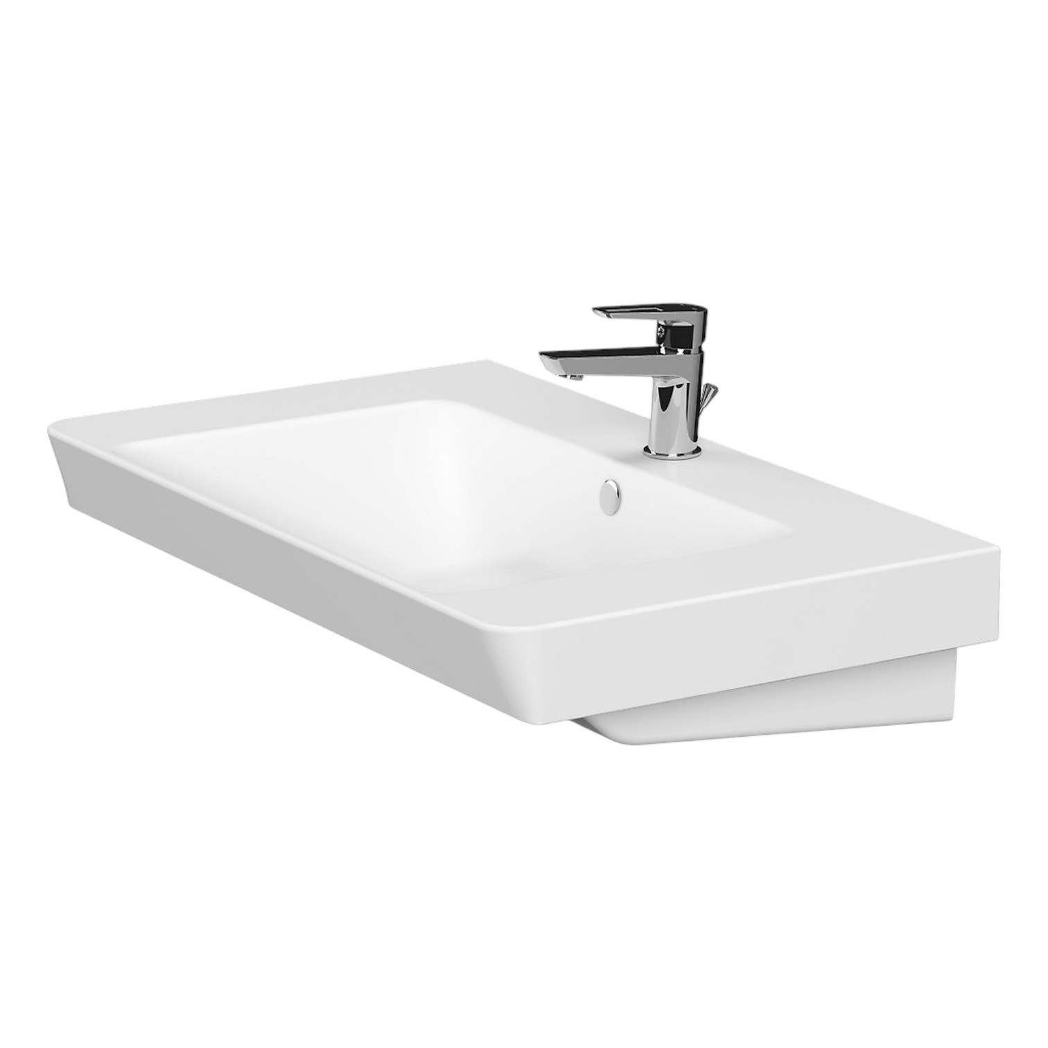 k675-003_mille_80_washbasin_rectangular_1,qnuMpq2lq3GXrsaOZ6Q (1) Cersanit MILLE 80 bútorra ültethető fehér kerámia mosdó