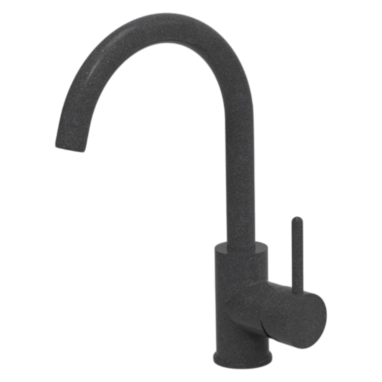 105753 EVIDO LANA Íves Álló Gránit Csaptelep, Antracit - Image 1