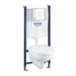 Grohe Solido Compact 4 az 1-ben WC Szett, 1,13 Méteres Telepítési Magasság (39116000)