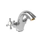 LADY mosdócsaptelep húzórudas leeresztővel króm/arany színben (934CRDO)