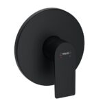 Hansgrohe Rebris E Fal alatti zuhanycsaptelep, matt fekete (72668670)