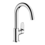 Hansgrohe Vernis Blend Mosdócsaptelep, Elforgatható Kifolyóval és Automata Lefolyógarnitúrával, Króm (71554000)