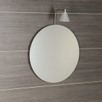 Aqualine kerek tükör, akasztó nélkül, átm:80cmx4mm (22446)