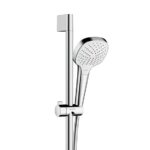 Hansgrohe Croma Select E zuhanyrendszer Vario 65 cm-es zuhanyrúddal és Ecostat Comfort termosztáttal, Króm/Fehér (27081400) - Image 2