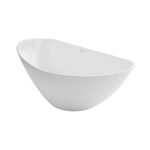 Riho Granada 190X90 cm Szabadon Álló Solid Surface Kád Balos (B122001105) - Image 3