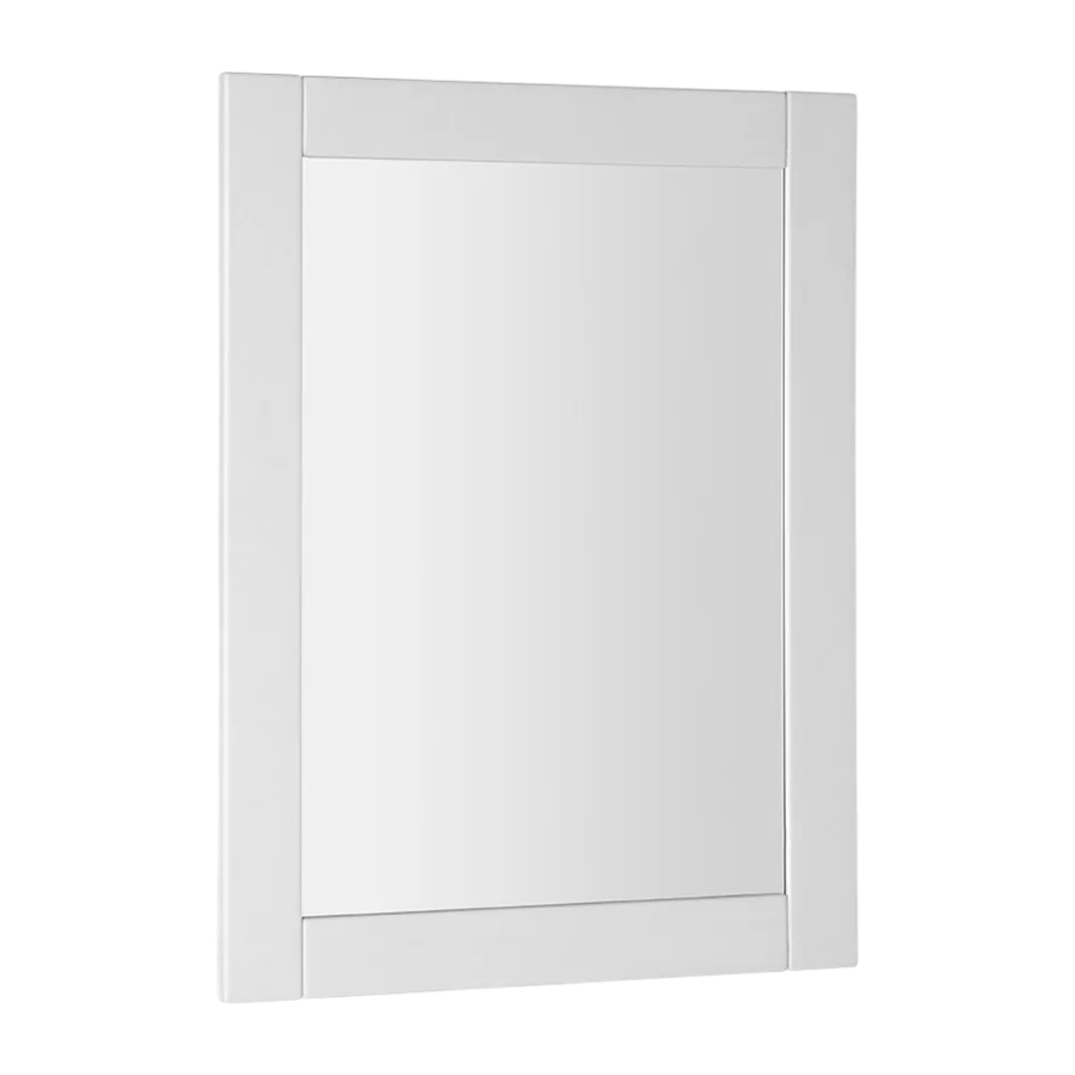 FV060-jpg Aqualine Favolo keretes tükör, 60x80cm, matt fehér (FV060) - Image 1