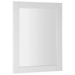 Aqualine Favolo keretes tükör, 70x90cm, matt fehér (FV090)