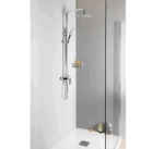 AQUALINE FACTOR teleszkópos zuhanyoszlop csapteleppel, mag.:757-1117mm, bekötés:150mm, króm (FC960)