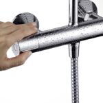 Hansgrohe Vernis Blend Termosztátos Zuhanyrendszer 200, 1 Jet, Króm (26276000) - Image 4