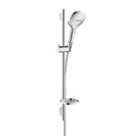 Hansgrohe Raindance Select E Zuhanyszett 65, 3Jet EcoSmart, Szappantartóval (26622000)
