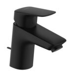 Hansgrohe Logis 70 Mosdócsaptelep, Automata Lefolyógarnitúrával, Matt Fekete (71070670)