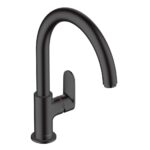 Hansgrohe Vernis Blend M35 Konyhai Csaptelep 260, Elforgatható, Matt Fekete (71870670)